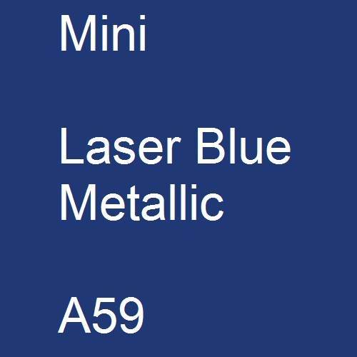 Mini, Laser Blue Metallic, A59.